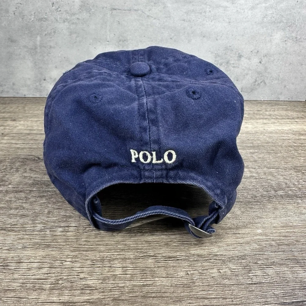 Polo Ralph Lauren~Youth~Cotton Chino Cap - Adjustable Strap & Curved Brim~Sz 4-7